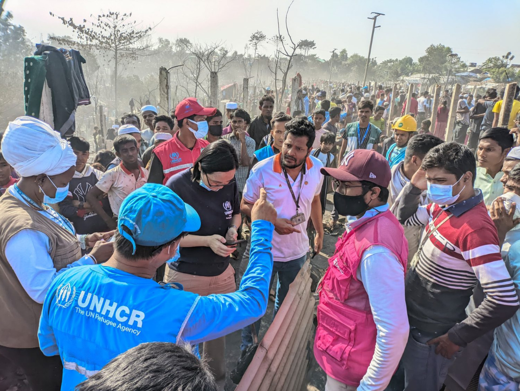 Impulsamos proyectos de ACNUR en Sudán, Bangladesh y Etiopía