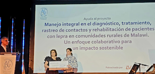 El “Premio Dermatología Solidaria” apoyado por Laboratorios Viñas recae en un proyecto para pacientes con lepra en Malawi